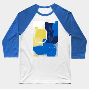 Sunny Abstract No2 Baseball T-Shirt